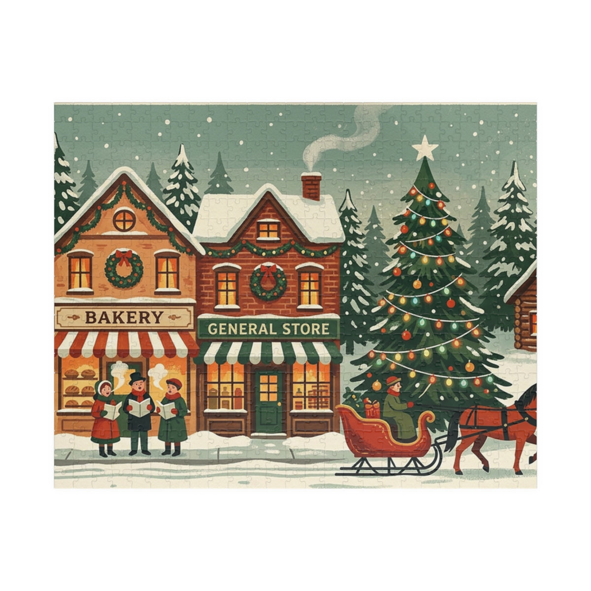Festive Puzzle, Midtown (110, 252, 520, 1014p)