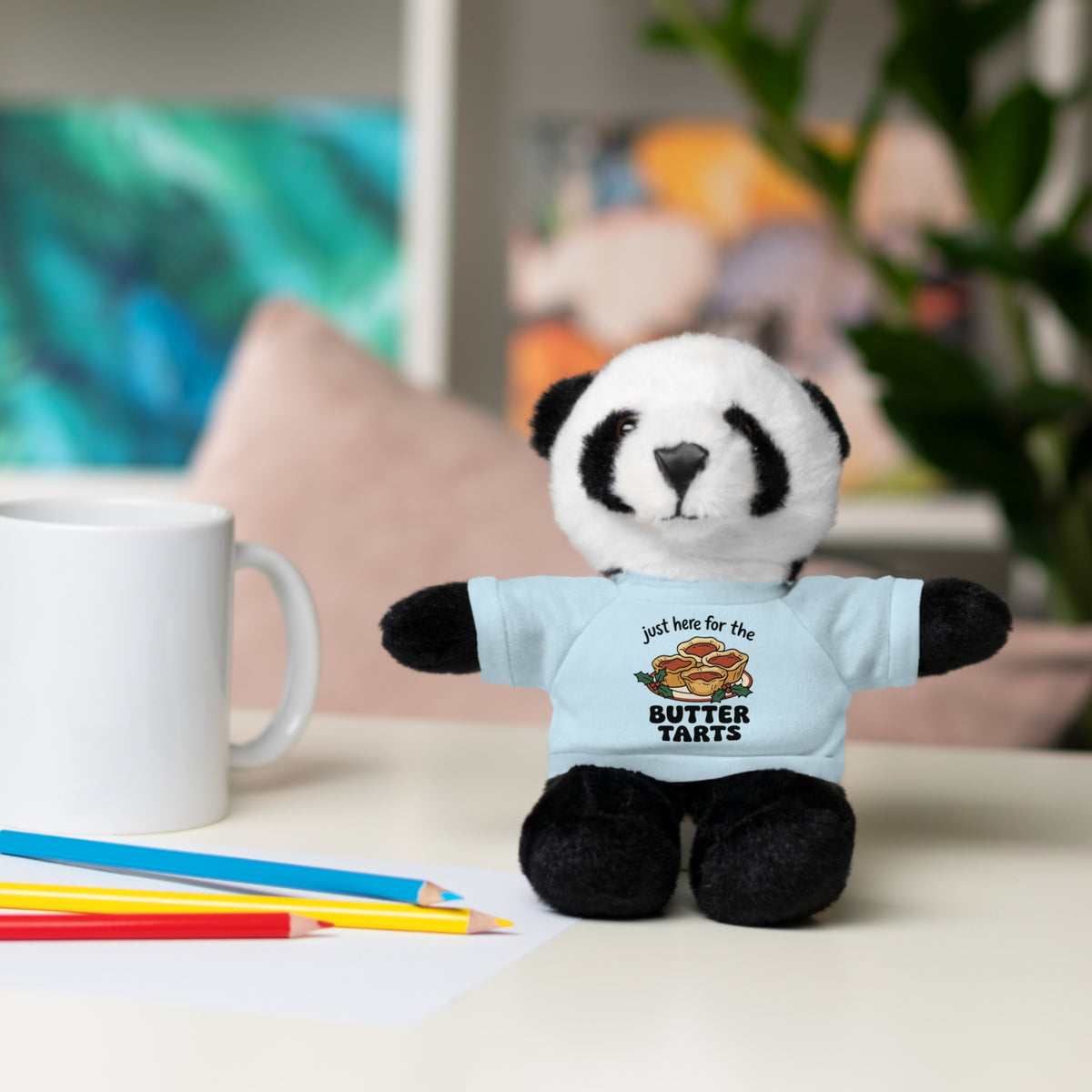 8” Varied Stuffed Animals, Butter Tarts (Custom)