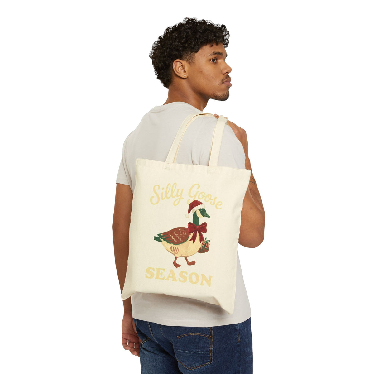 Canvas Tote Bag, Silly Goose Season