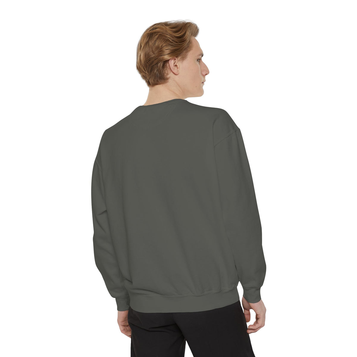 Dyed Sweatshirt, Merry Merry (White)