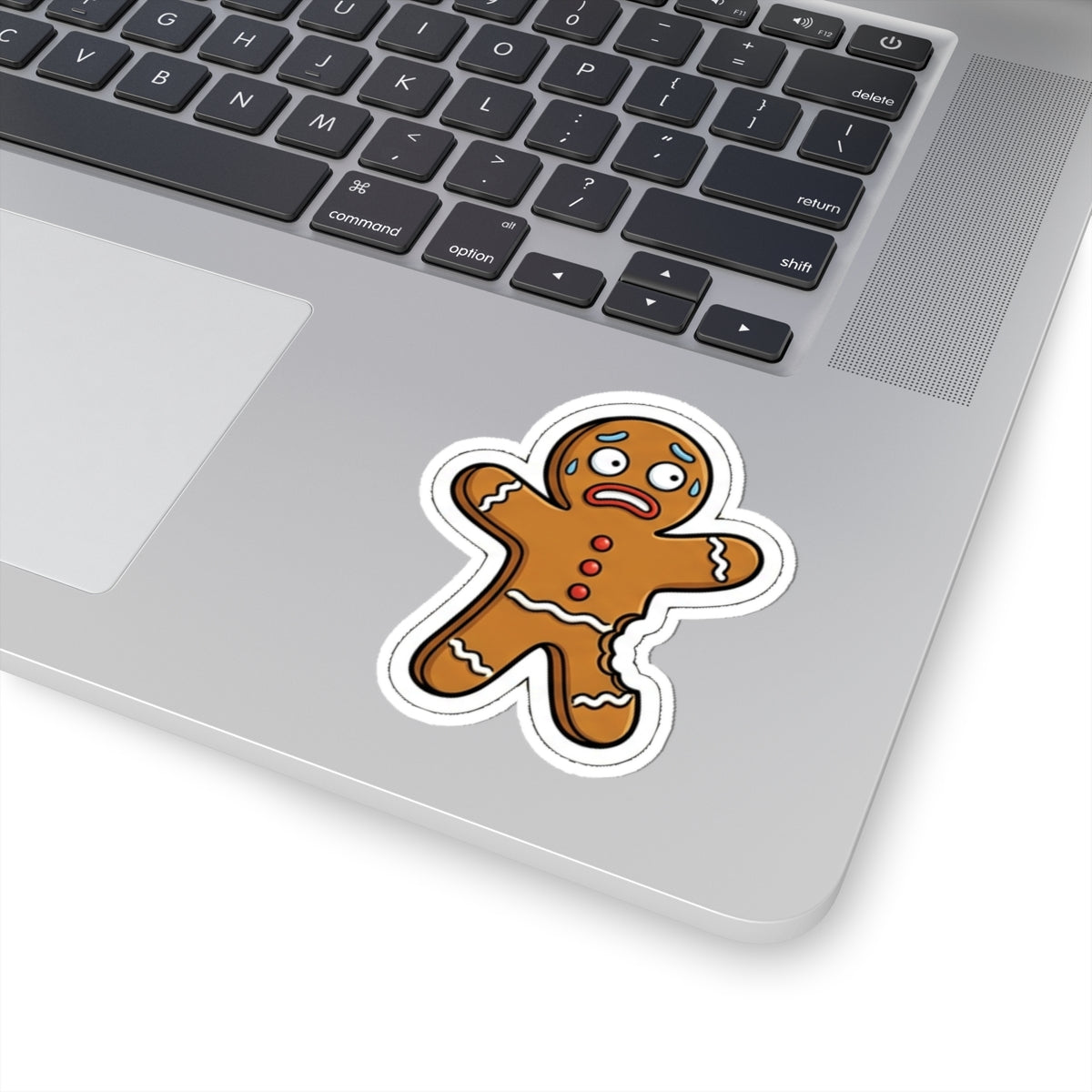 Kiss Cut Sticker, Ginger Bite Man (Custom)