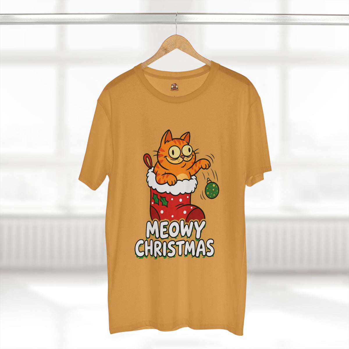Casual Tee, Meowy Christmas (All Colors)