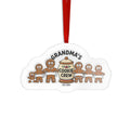 Die Cut Acrylic Ornament, Grandma’s Cookie Crew (Custom)