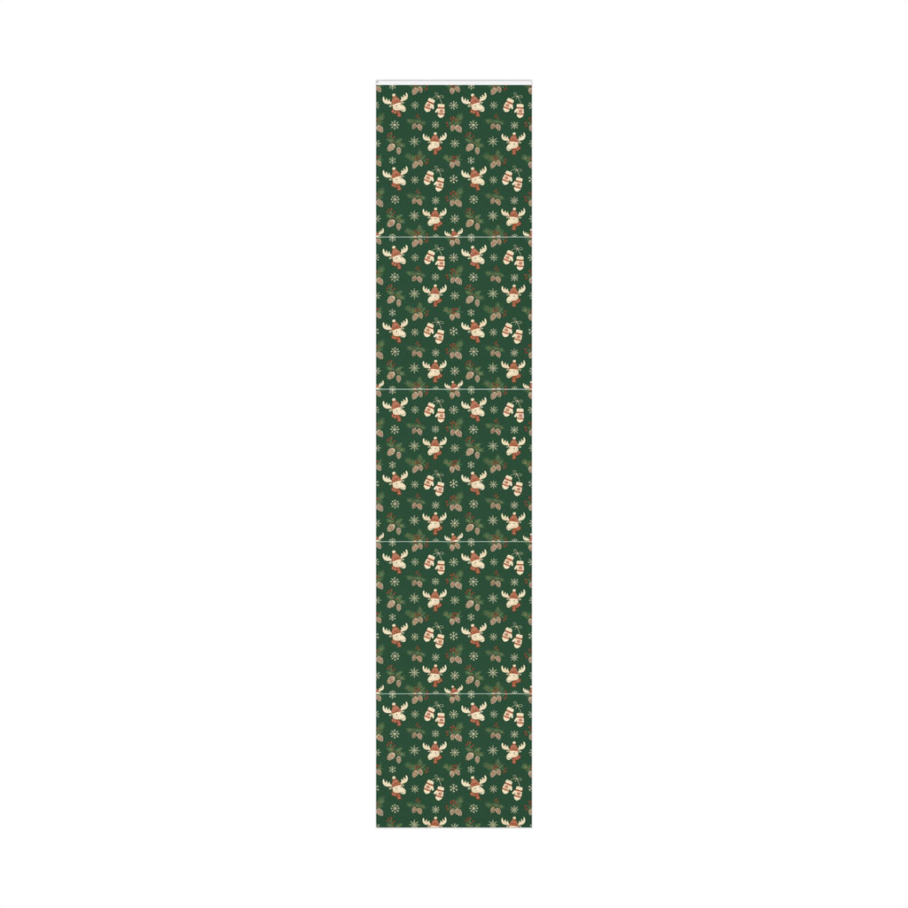 Christmas Giftwrap Paper, Green Pineapple (Custom)