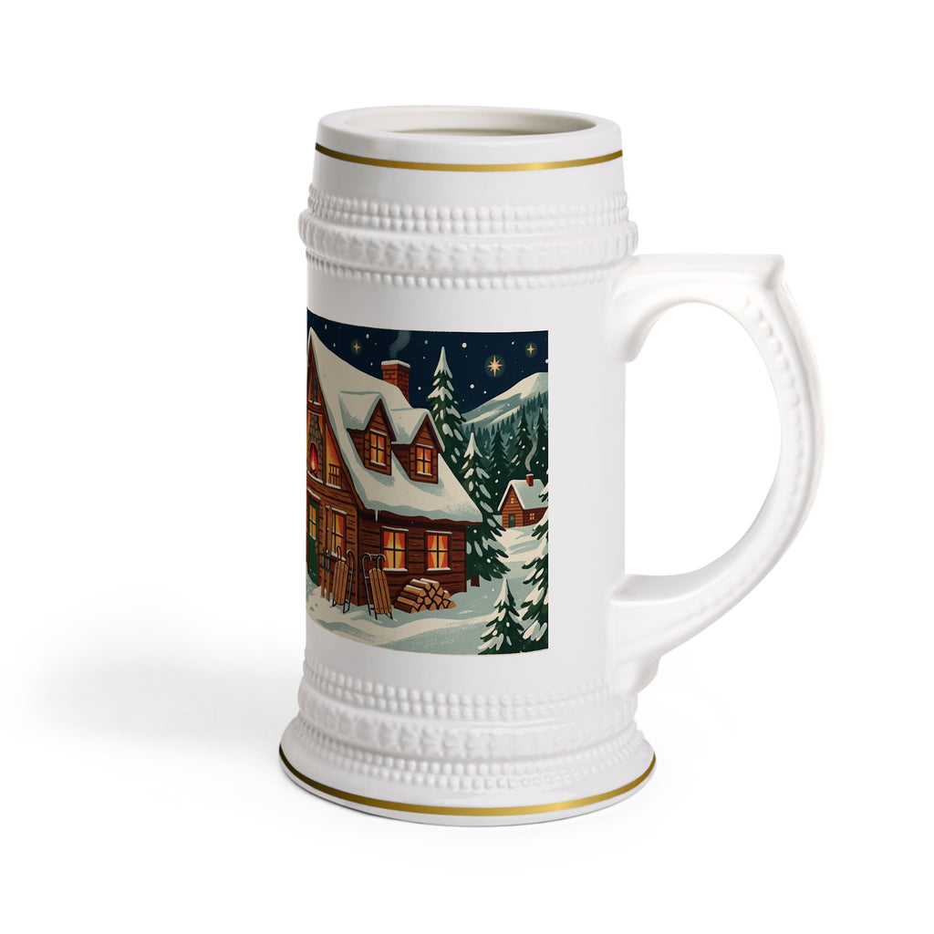 Medieval Mug, Snowy Nights (22oz)