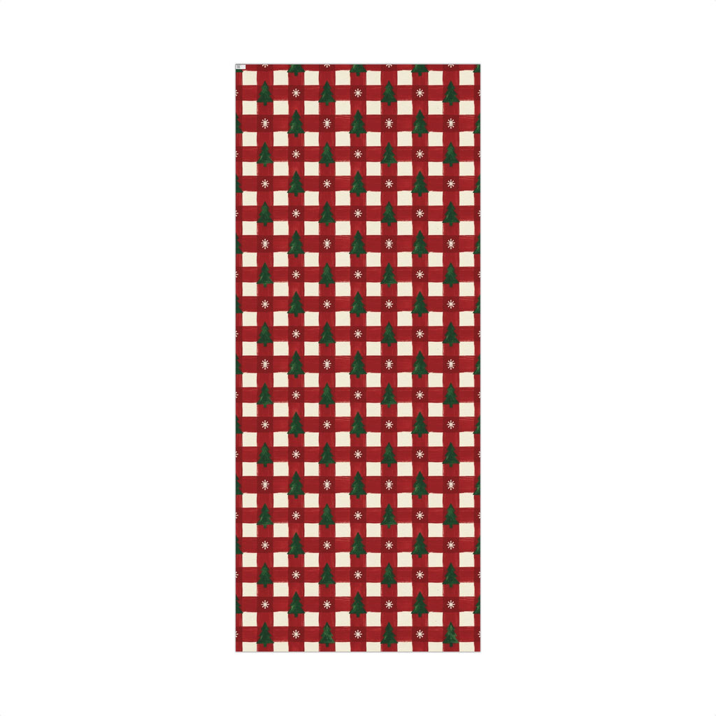 Christmas Giftwrap Paper, Classic Red (Custom)