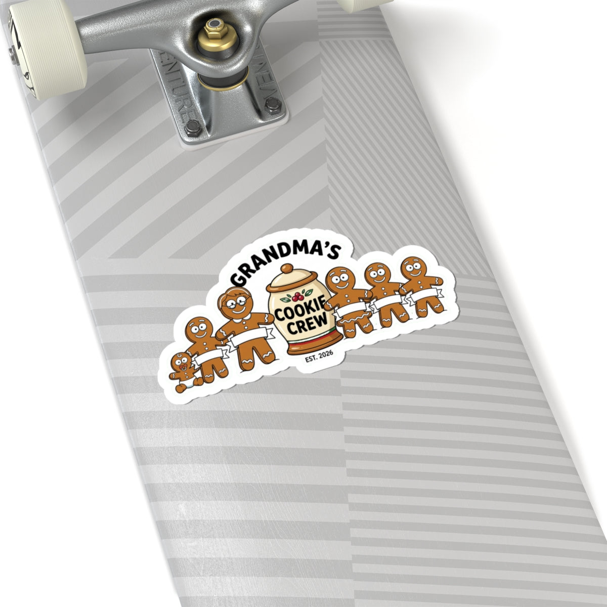 Kiss Cut Sticker, Grandma’s Cookie Crew (Custom)