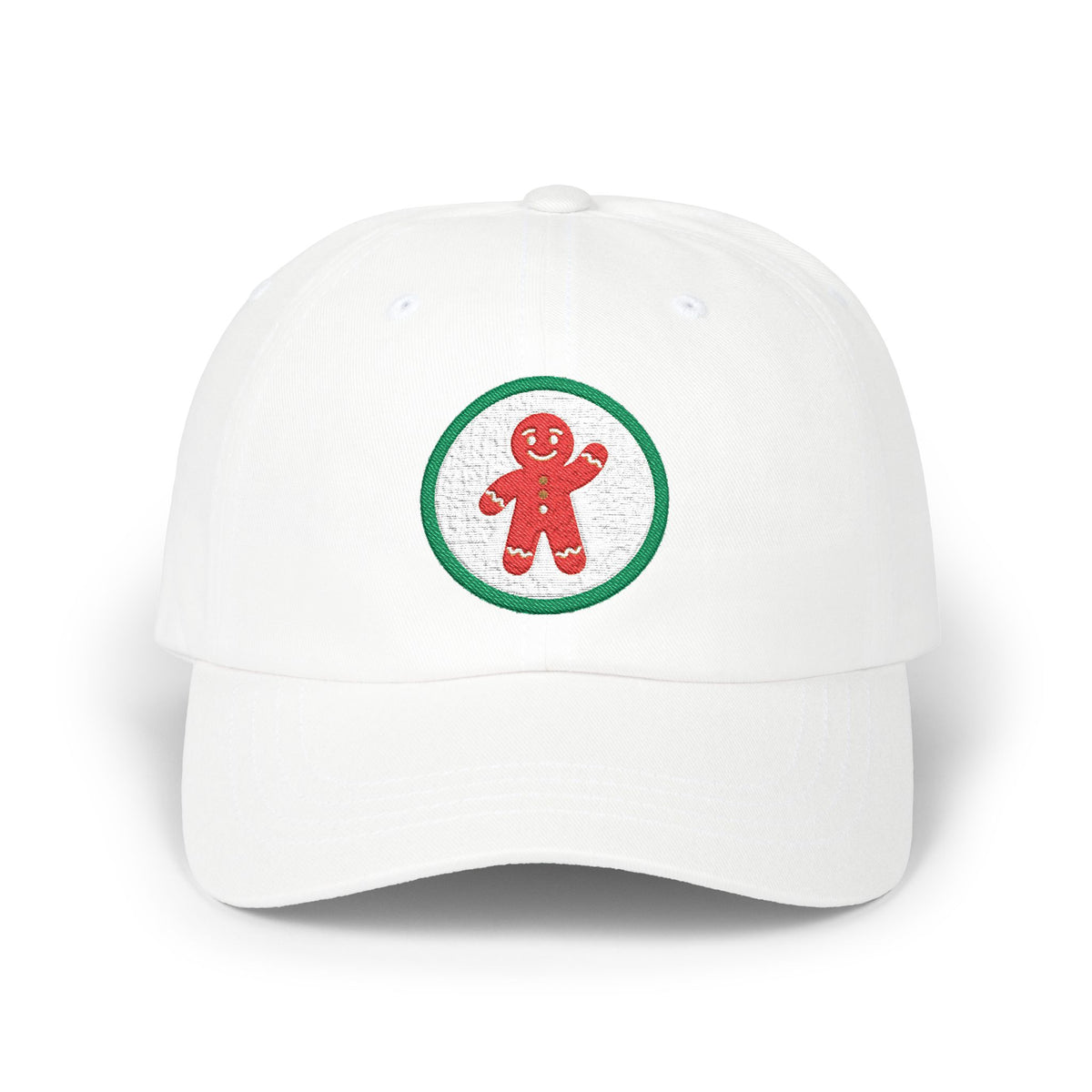 Baseball Cap, Gingerbread Man (All Colors)
