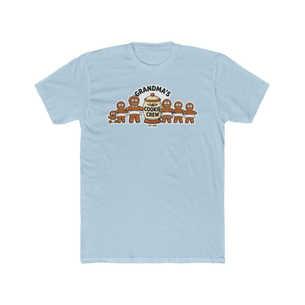 Grandma’s Cookie Crew 2026, Cotton T-Shirt (All Colors)(Custom)