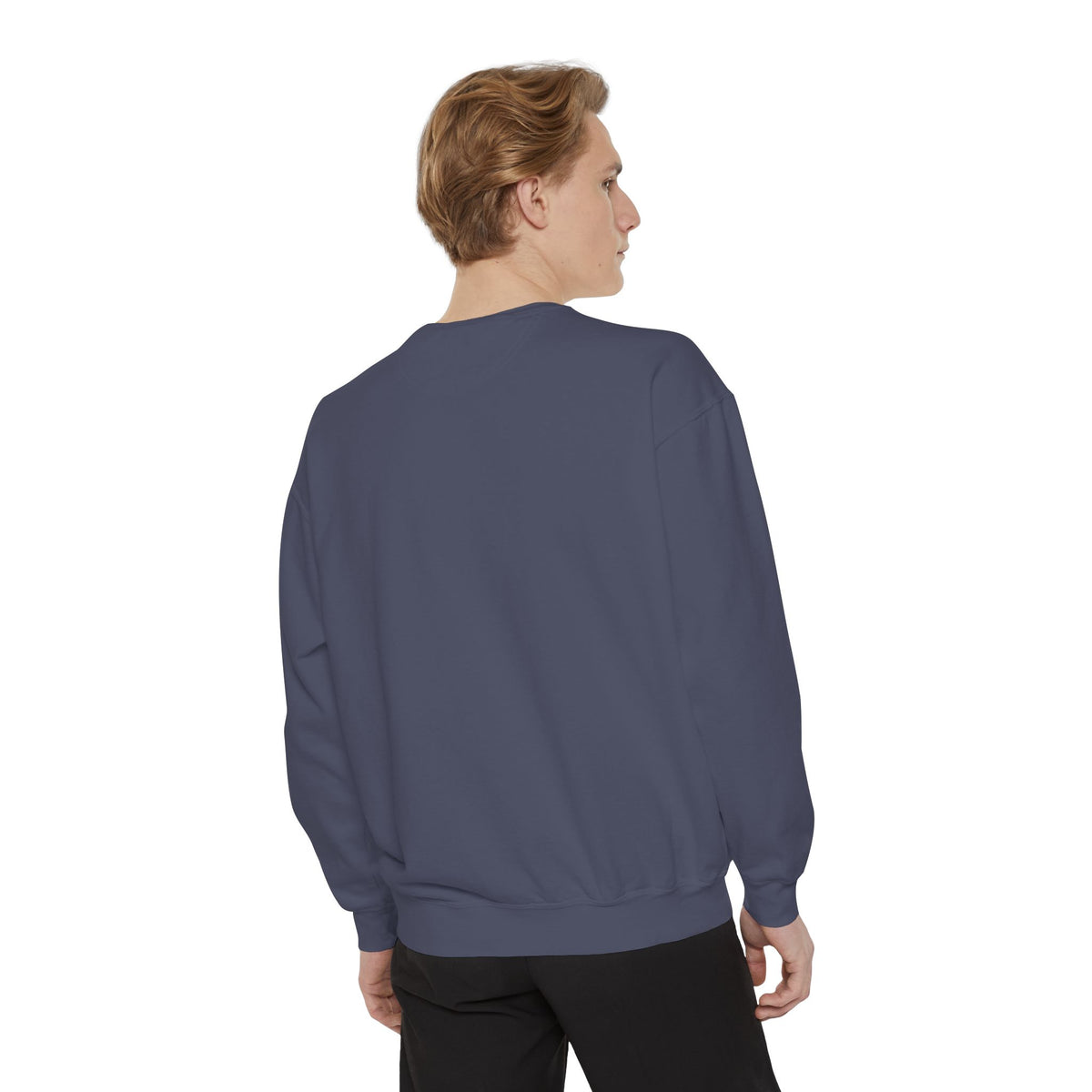 Dyed Sweatshirt, Merry Merry (White)