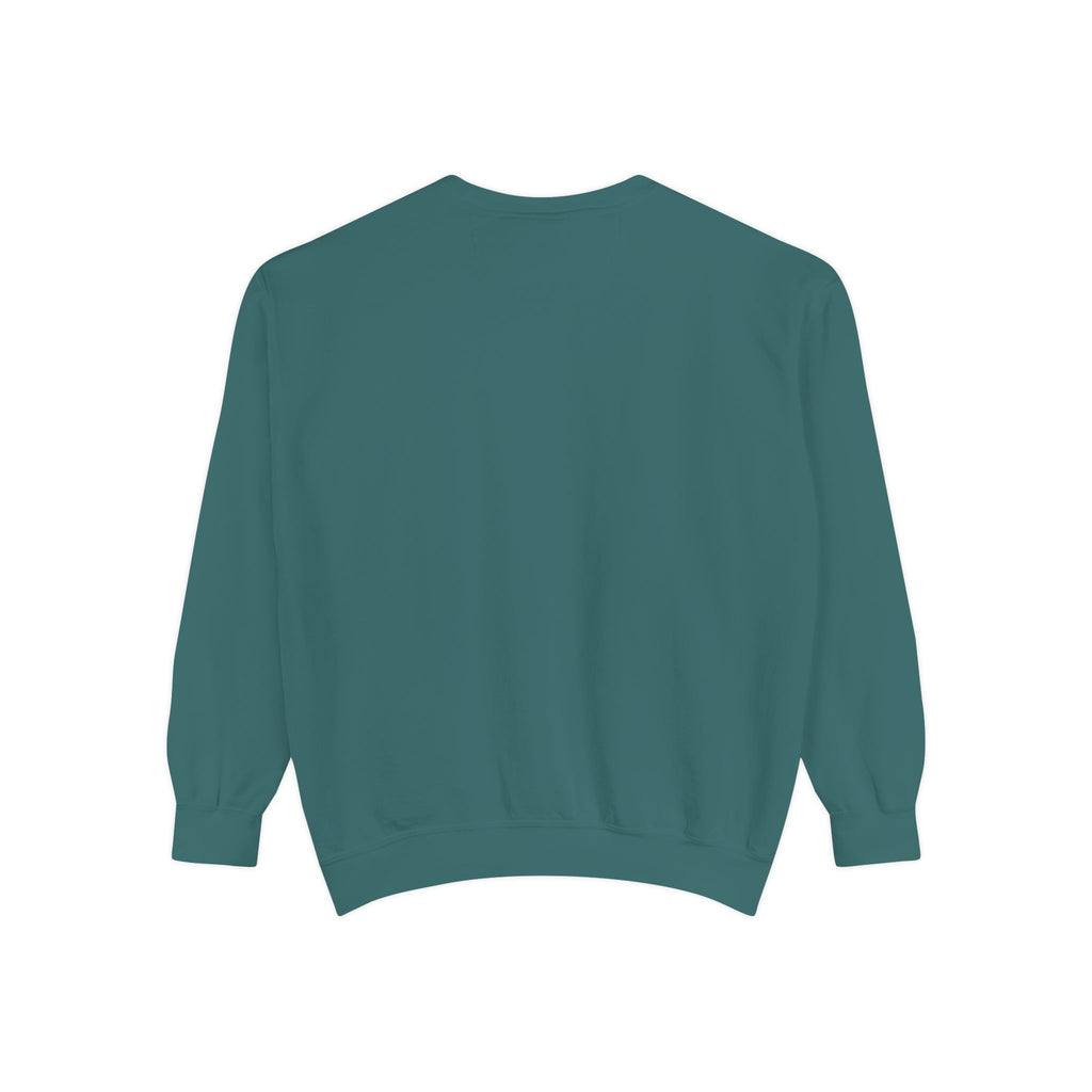 Dyed Sweatshirt, Merry Merry (White)