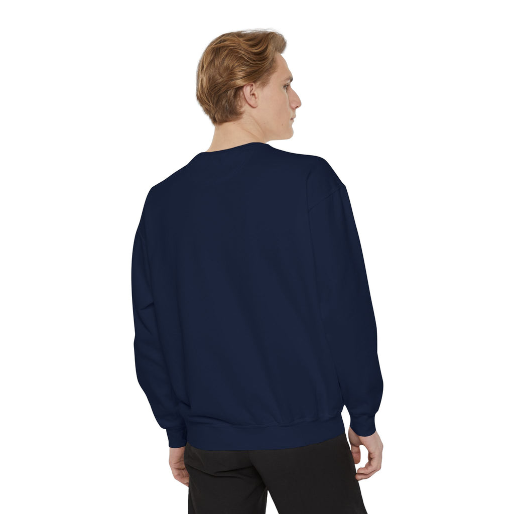 Dyed Sweatshirt, Merry Merry (White)