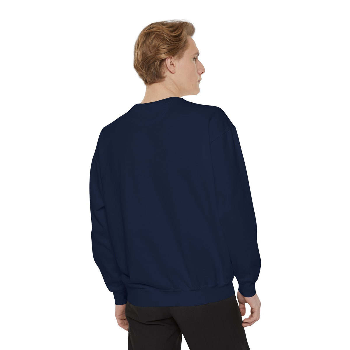 Dyed Sweatshirt, Merry Merry (White)