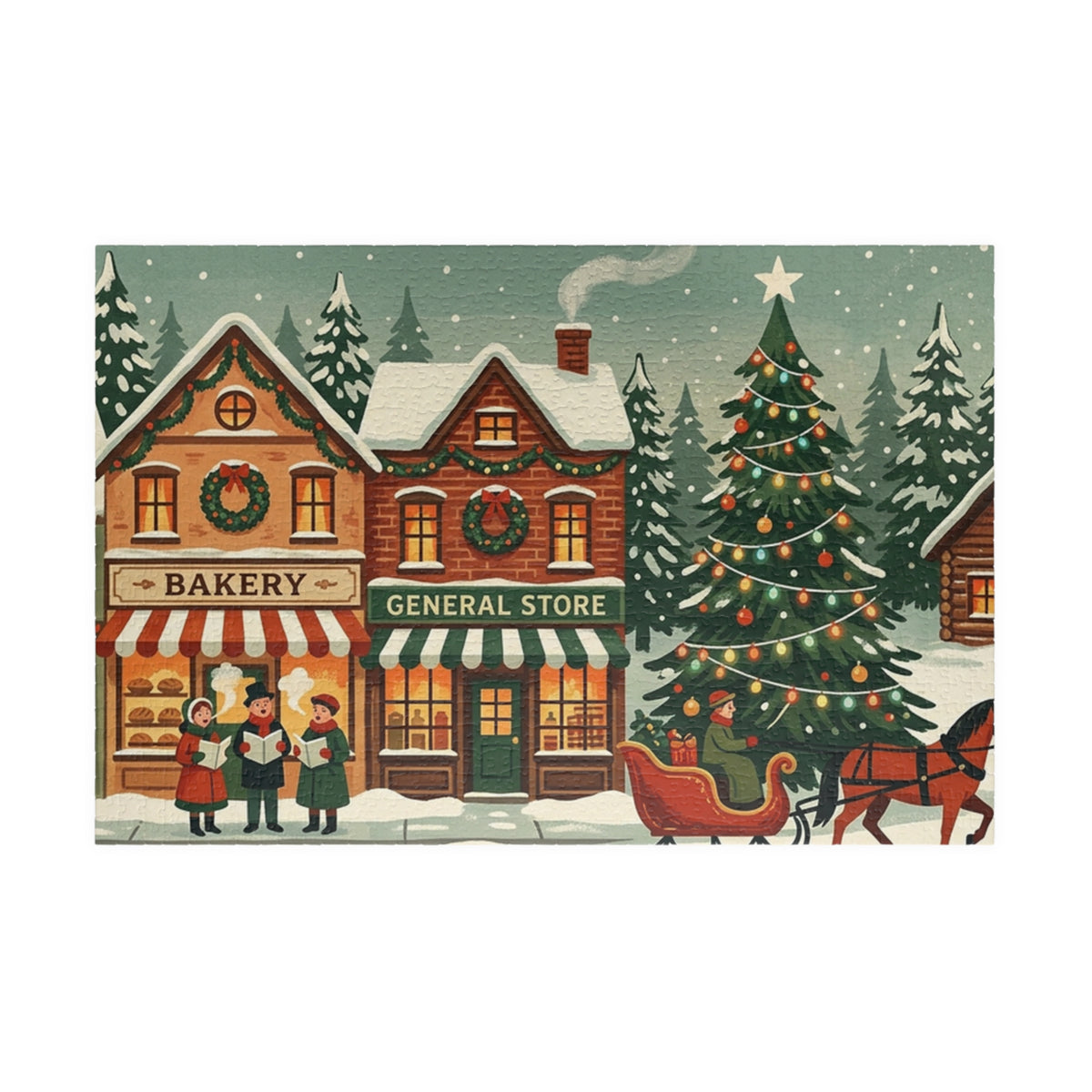 Festive Puzzle, Midtown (110, 252, 520, 1014p)