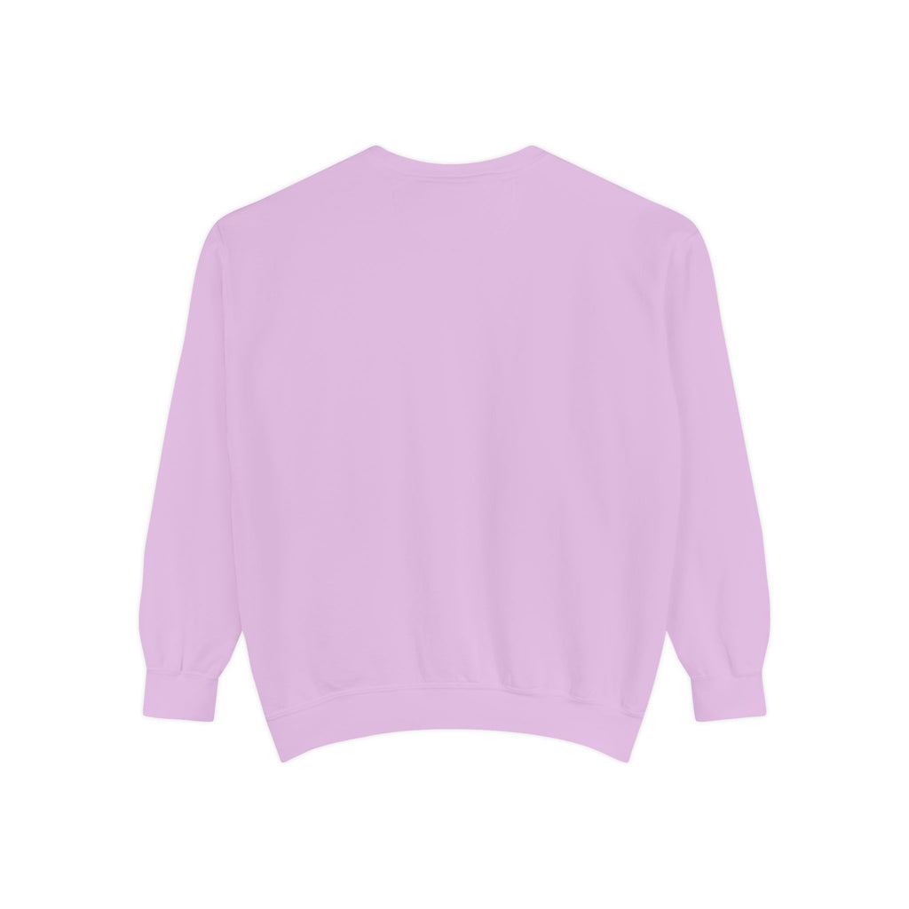 Dyed Sweatshirt, Merry Merry (White)