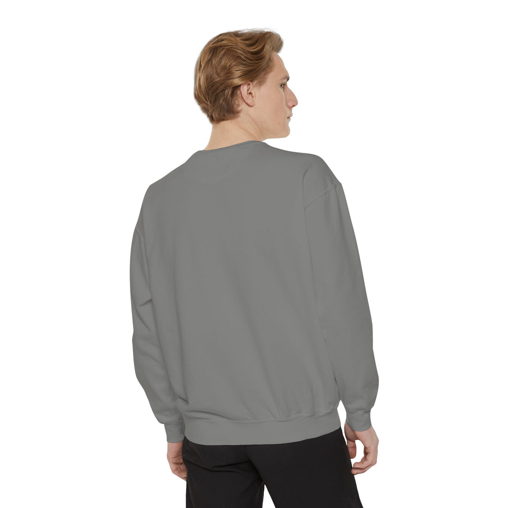 Dyed Sweatshirt, Merry Merry (White)