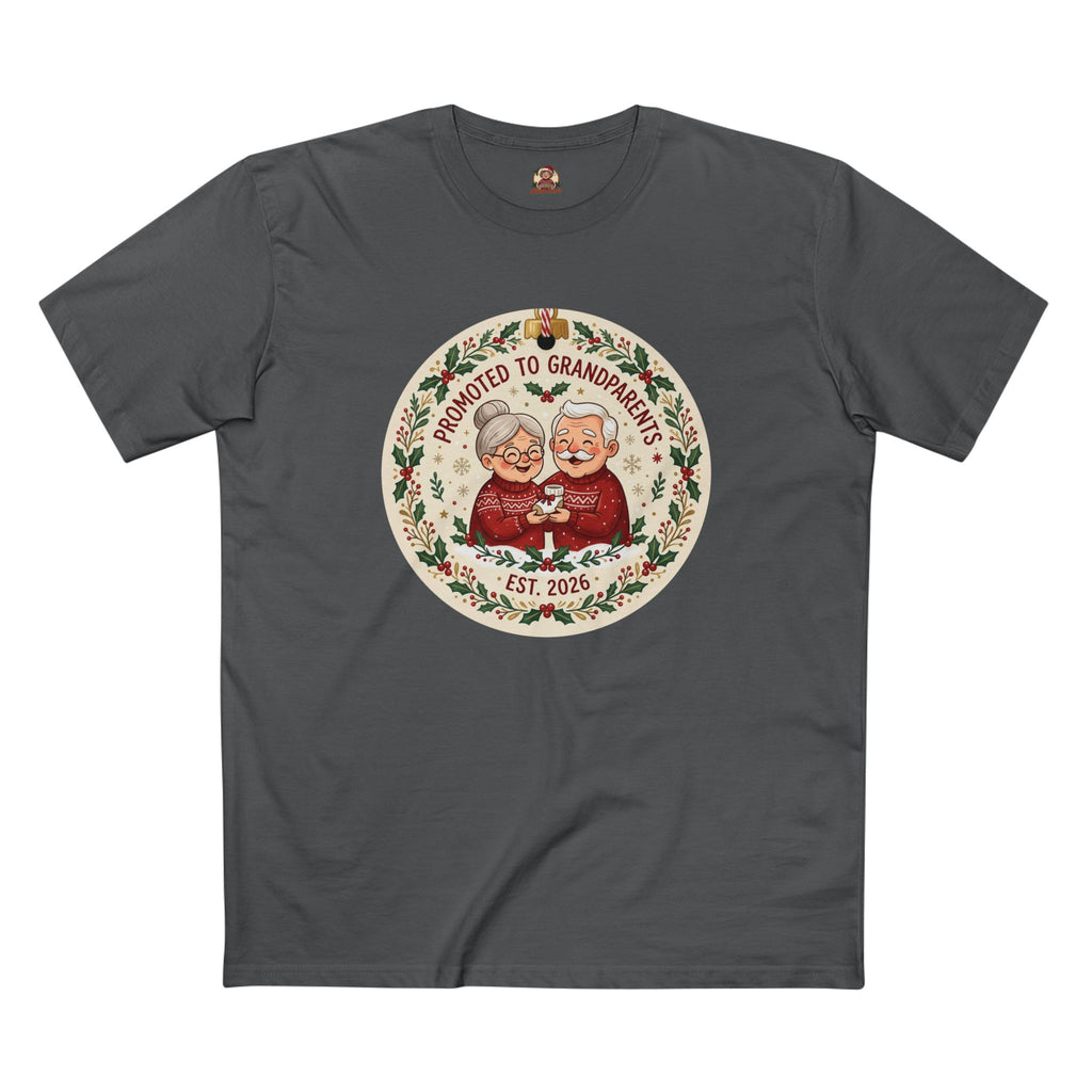 Casual Tee, Promoted to Grandparents (All Colors)(Custom)