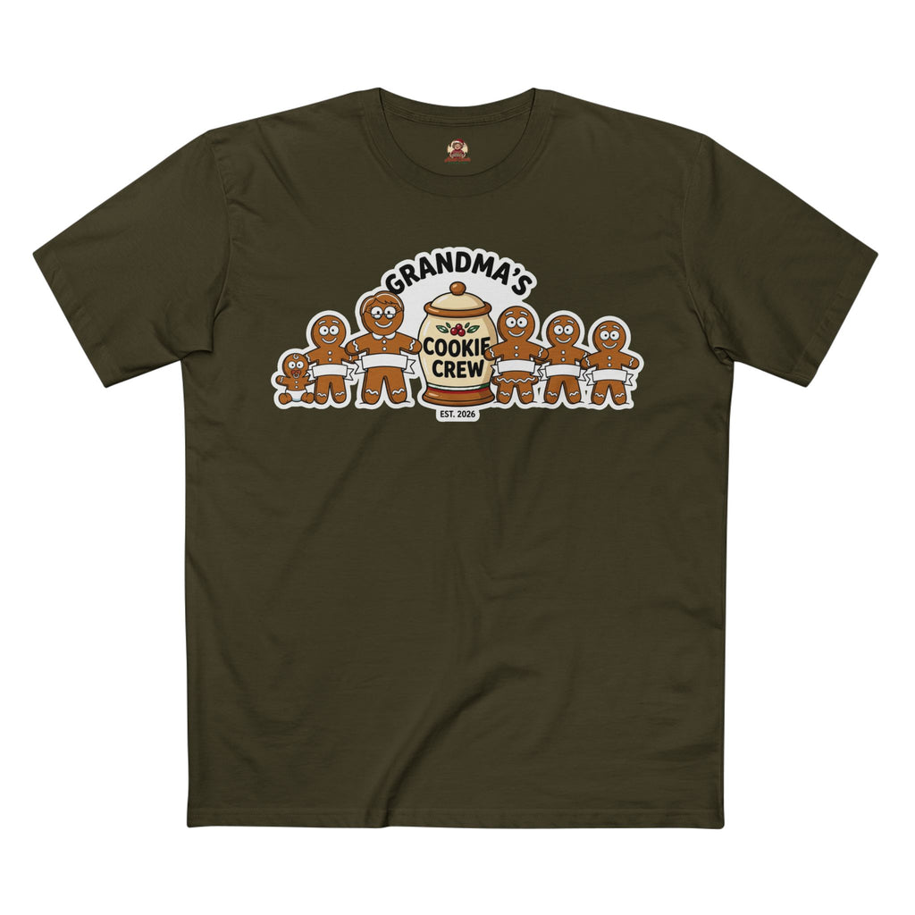 Casual Tee, Grandma’s Cookie Crew (All Colors)(Custom)