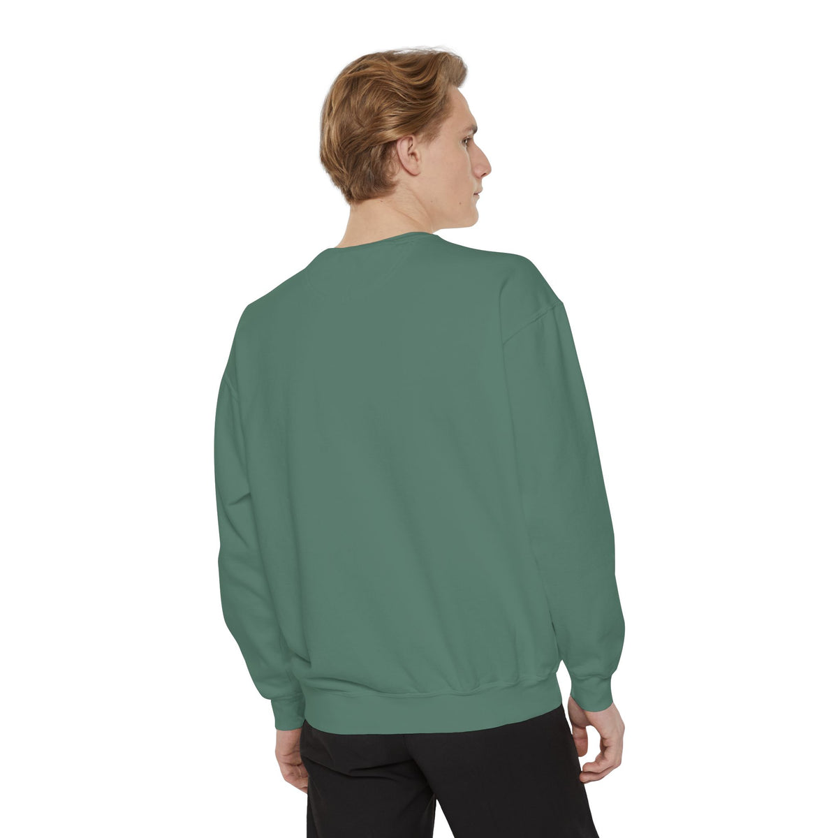 Dyed Sweatshirt, Merry Merry (White)