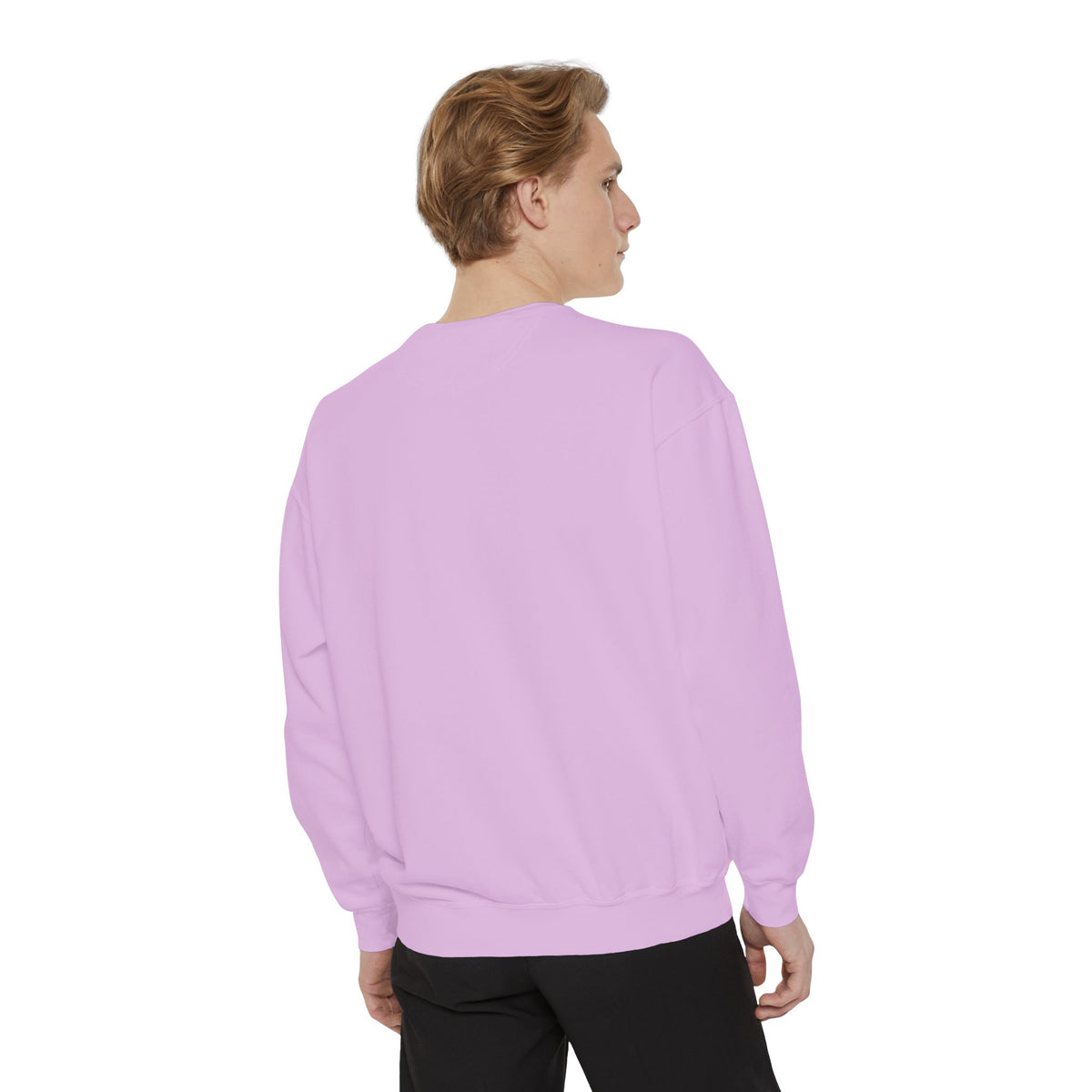 Dyed Sweatshirt, Merry Merry (White)