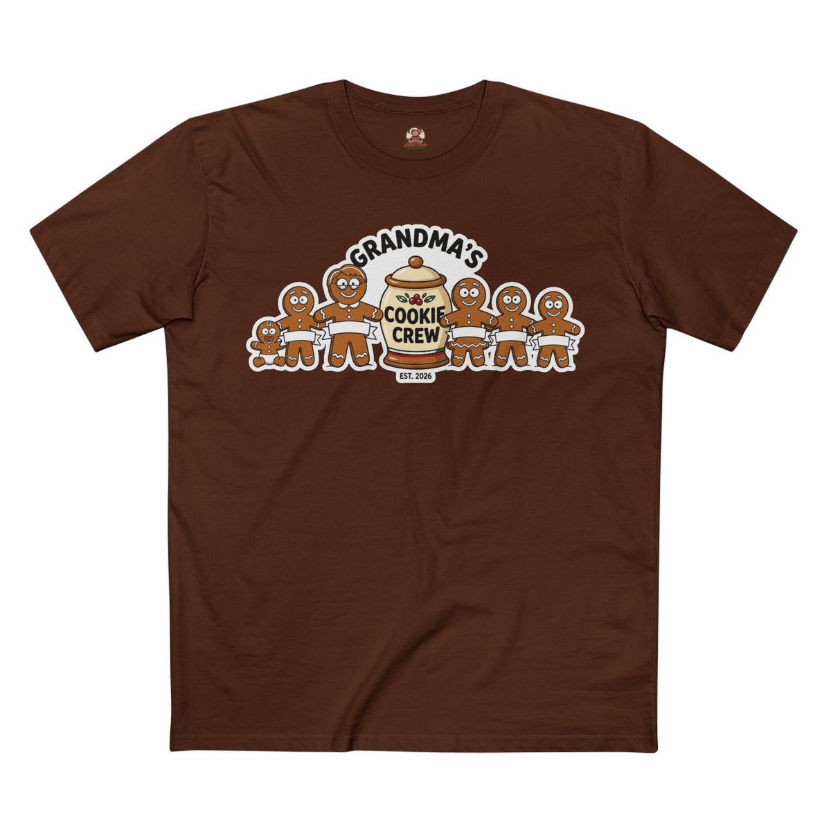 Casual Tee, Grandma’s Cookie Crew (All Colors)(Custom)