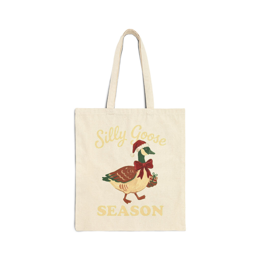 Canvas Tote Bag, Silly Goose Season
