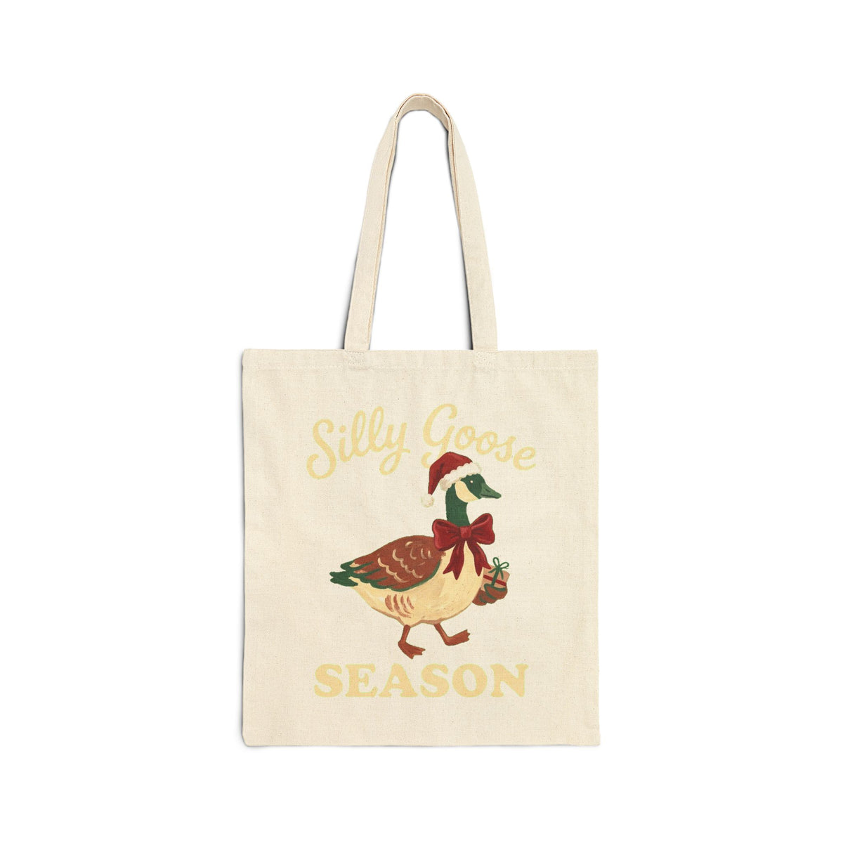 Canvas Tote Bag, Silly Goose Season