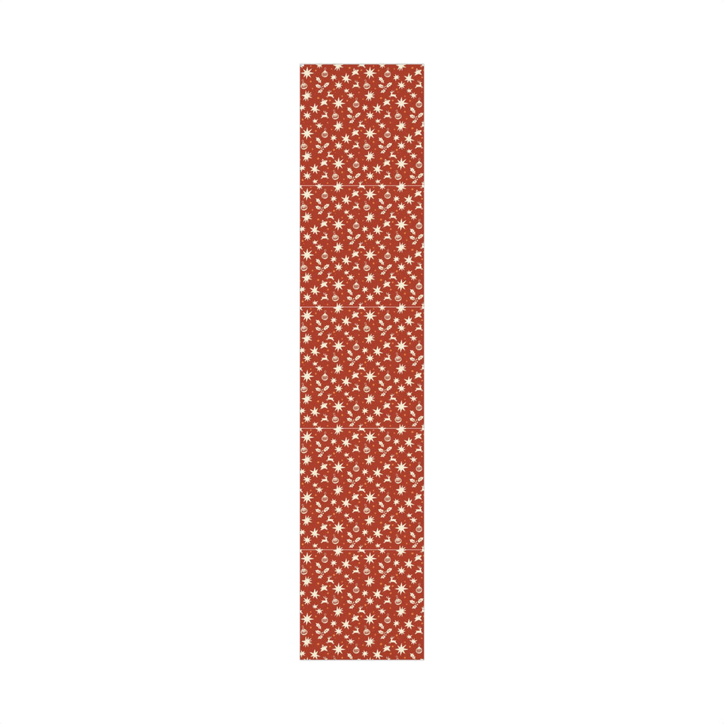 Christmas Giftwrap Paper, Red Ornaments (Custom)