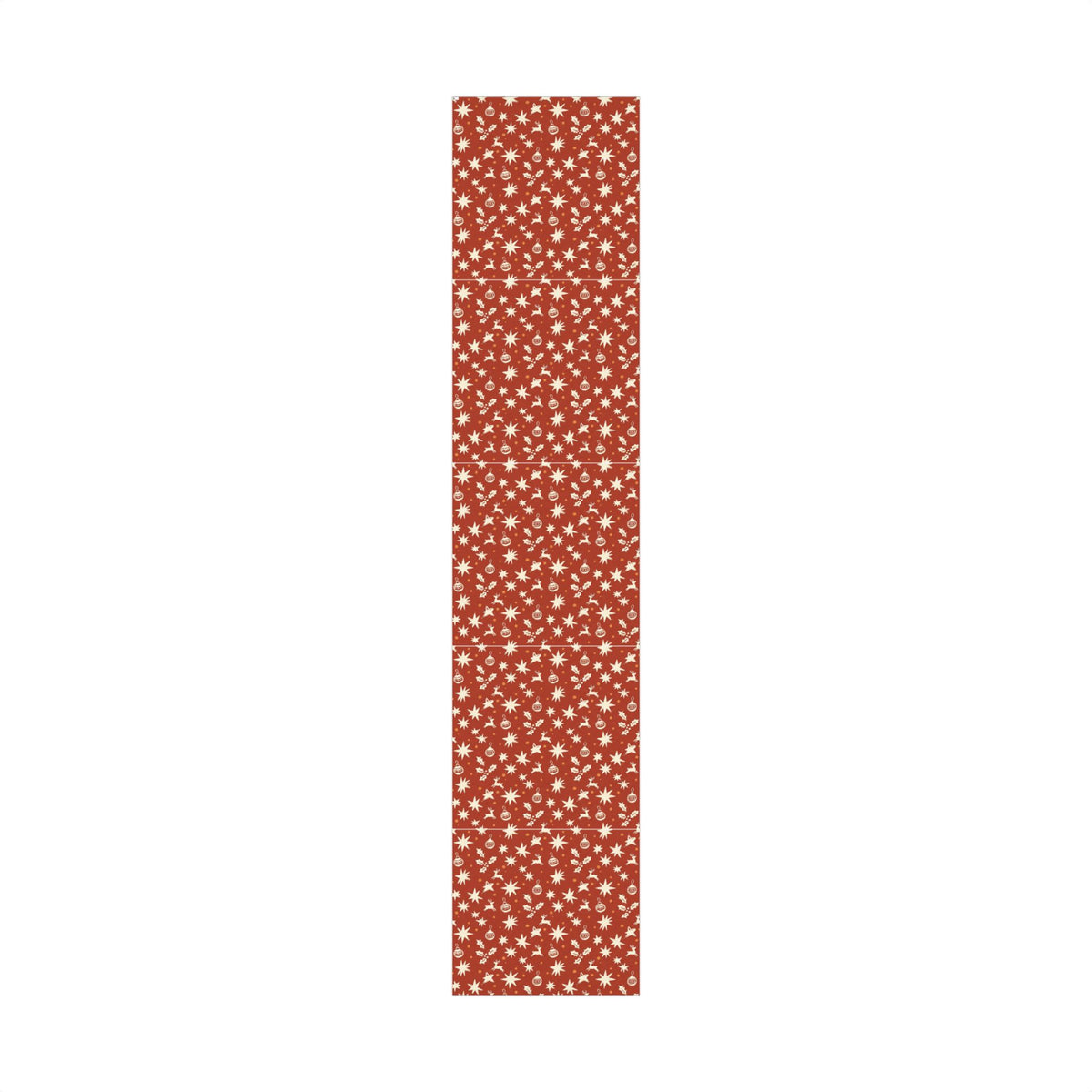 Christmas Giftwrap Paper, Red Ornaments (Custom)