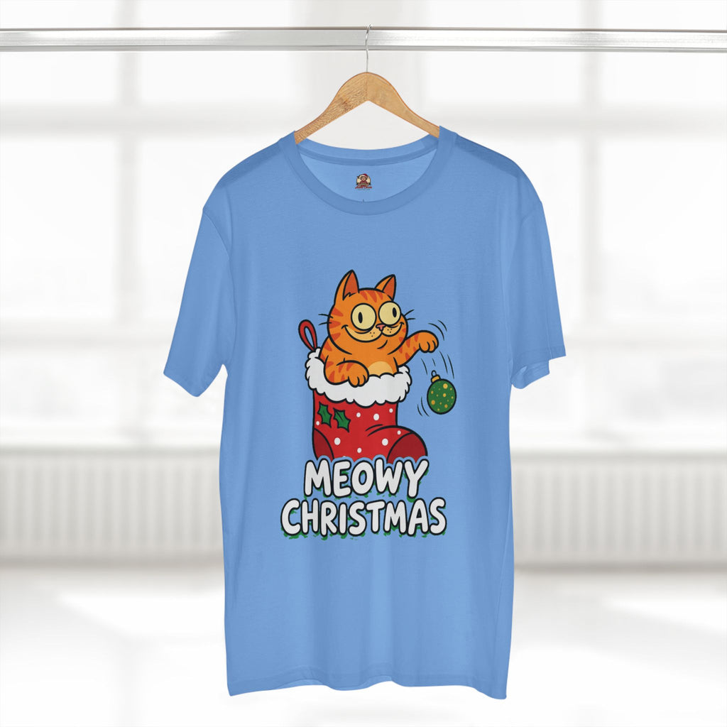 Casual Tee, Meowy Christmas (All Colors)