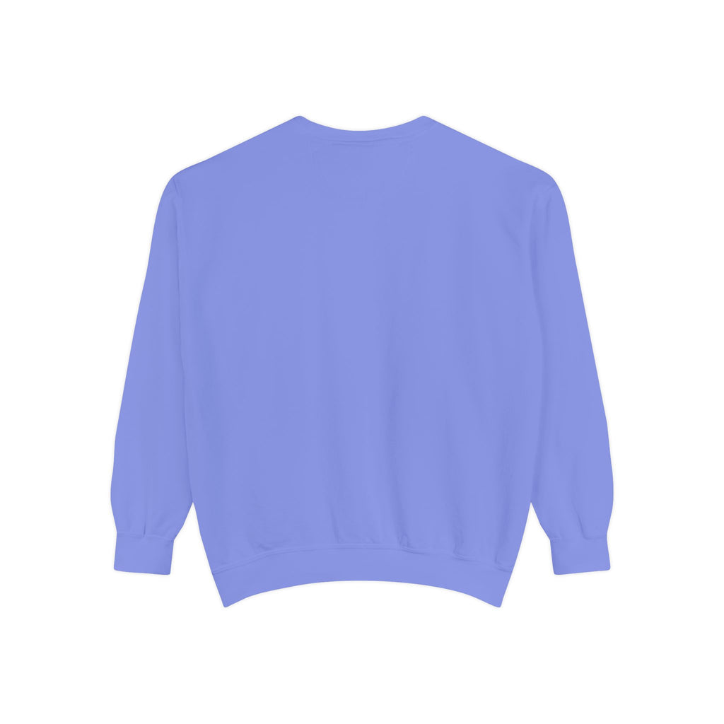 Dyed Sweatshirt, Merry Merry (White)