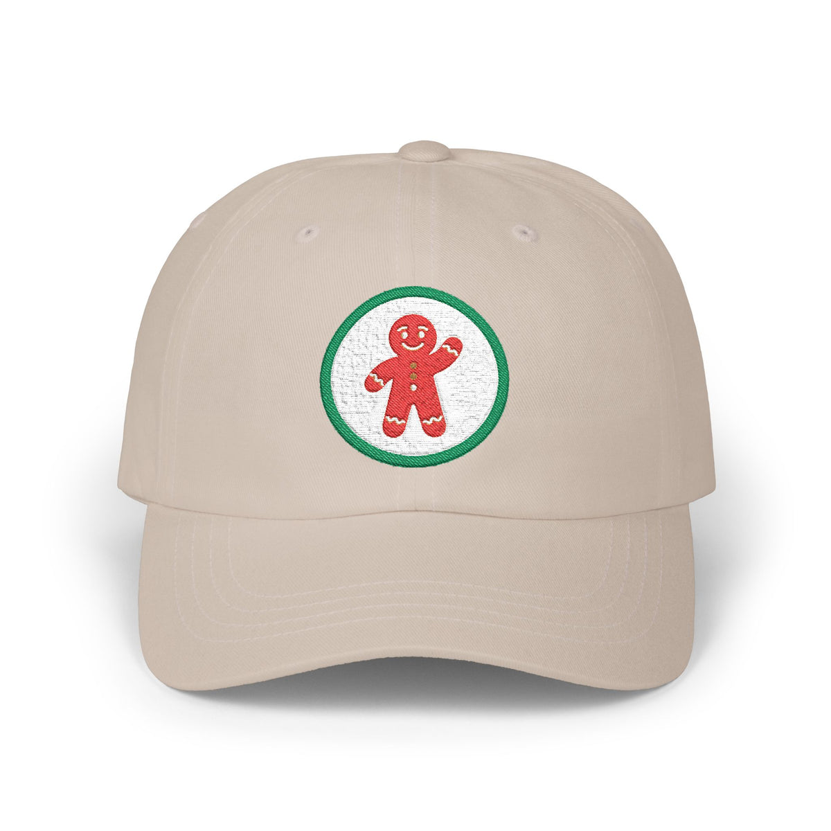 Baseball Cap, Gingerbread Man (All Colors)