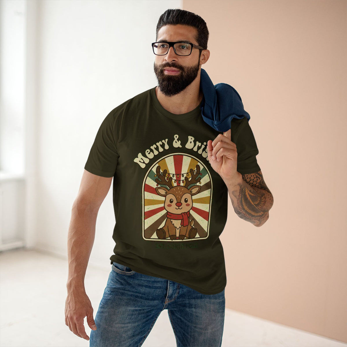 Casual Tee, Merry & Bright (All Colors)