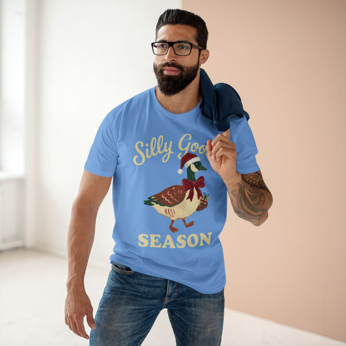 Casual Tee, Silly Goose Season (All Colors)