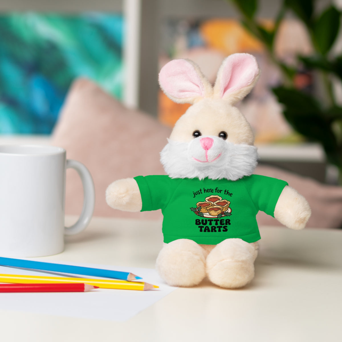 8” Varied Stuffed Animals, Butter Tarts (Custom)