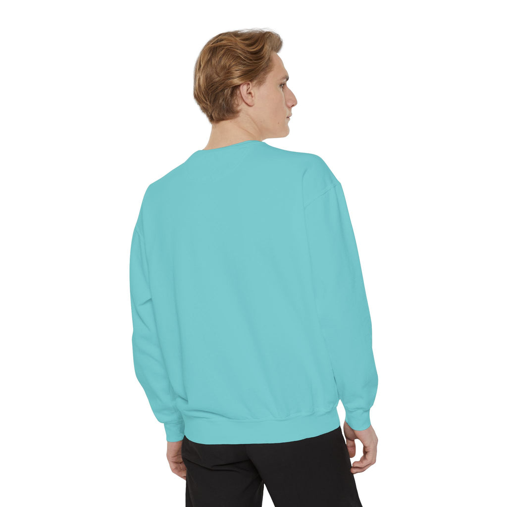 Dyed Sweatshirt, Merry Merry (White)