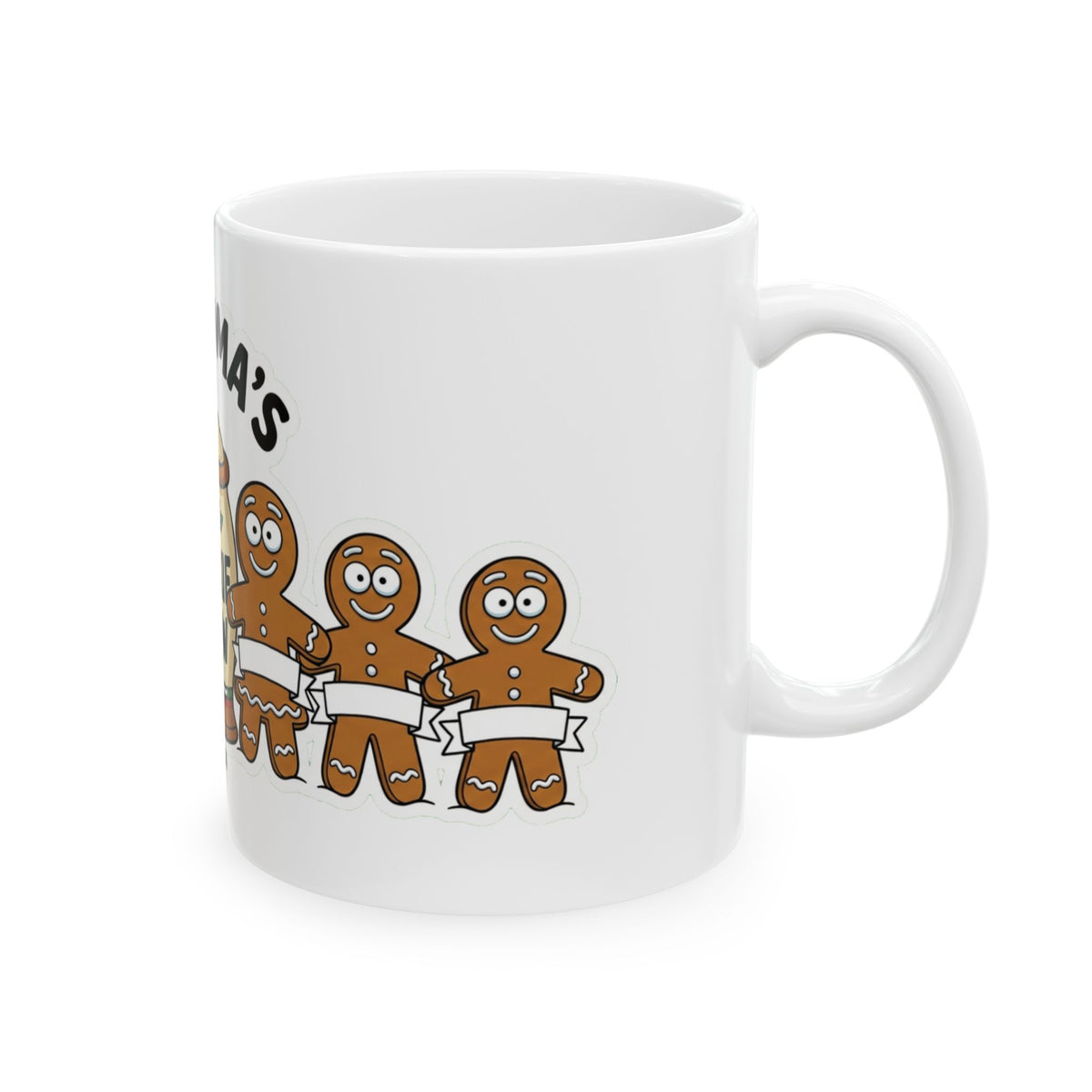Ceramic Mug, Grandma’s Cookie Crew (White)