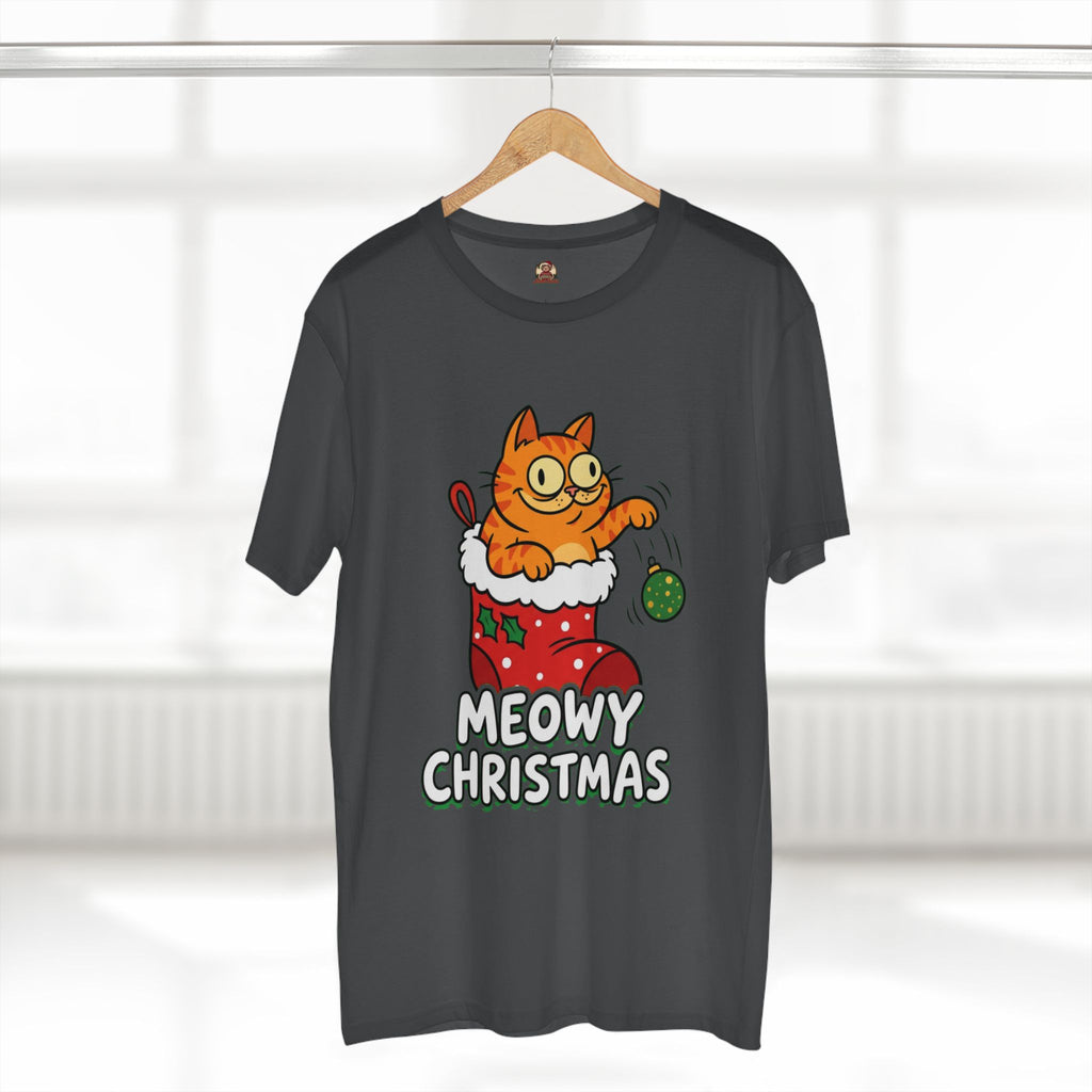 Casual Tee, Meowy Christmas (All Colors)