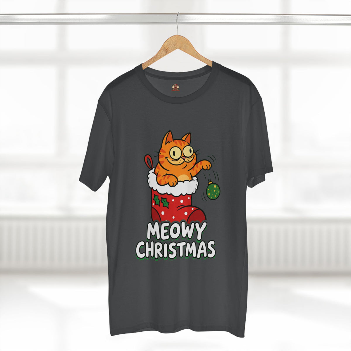 Casual Tee, Meowy Christmas (All Colors)