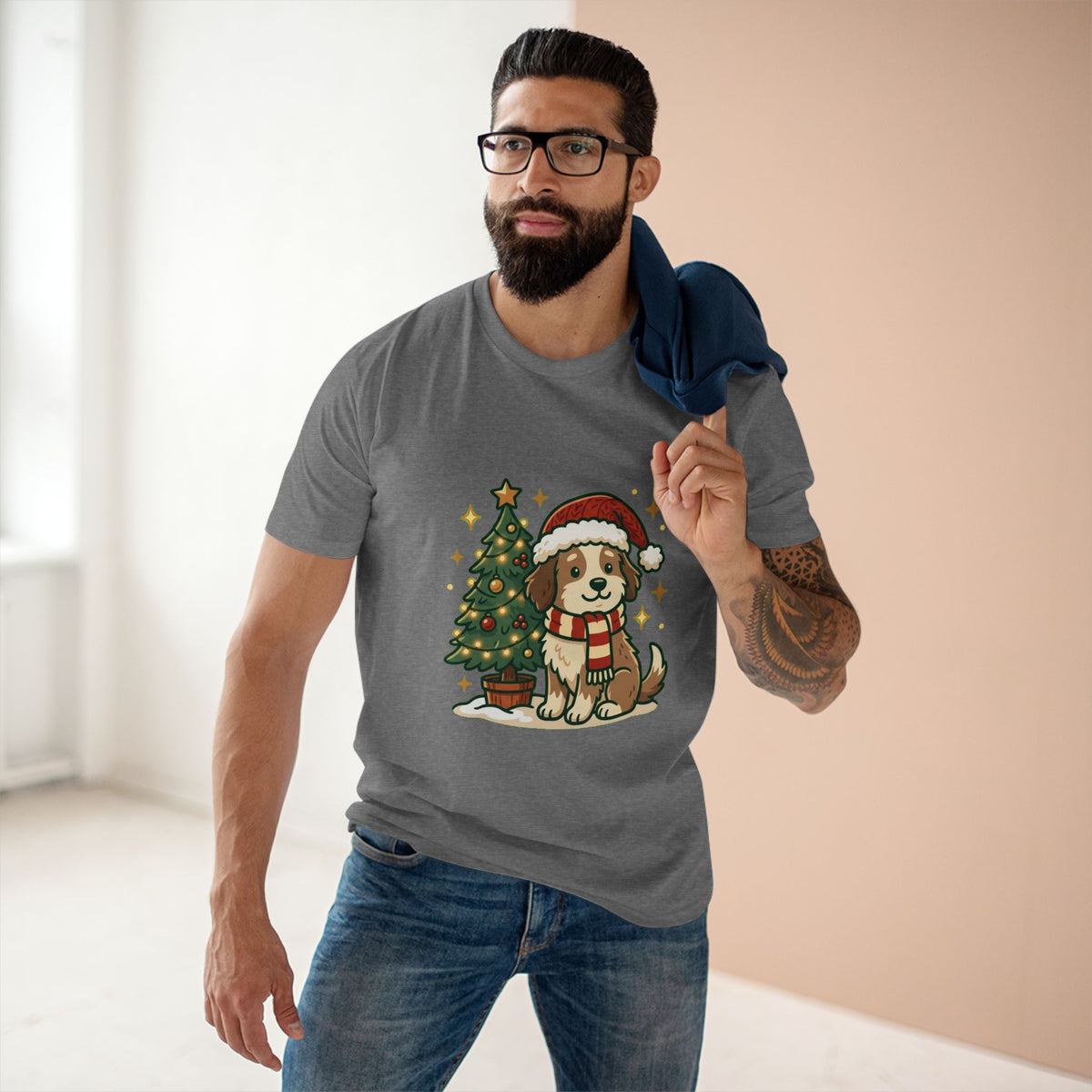 Casual Tee, Happy Doggo (All Colors)