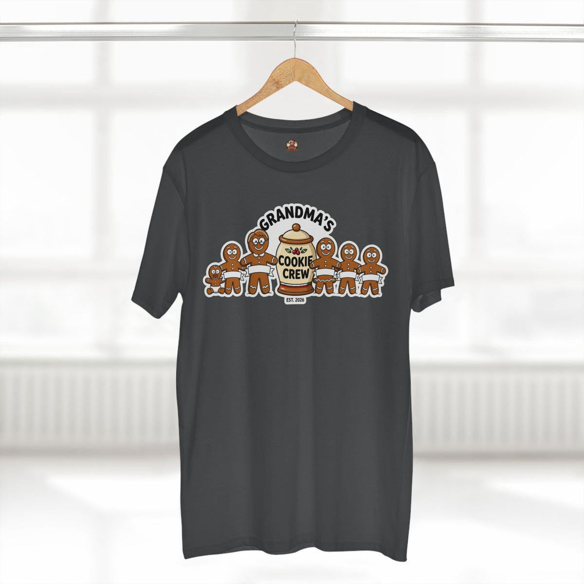 Casual Tee, Grandma’s Cookie Crew (All Colors)(Custom)