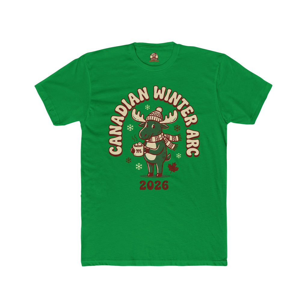 Canadian Winter Arc, Cotton T-Shirt (All Colors)