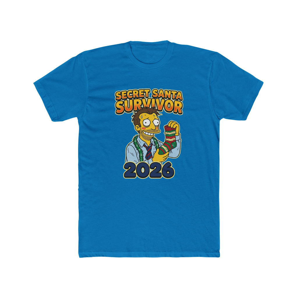 Secret Santa Survivor, Cotton T-Shirt (All Colors)