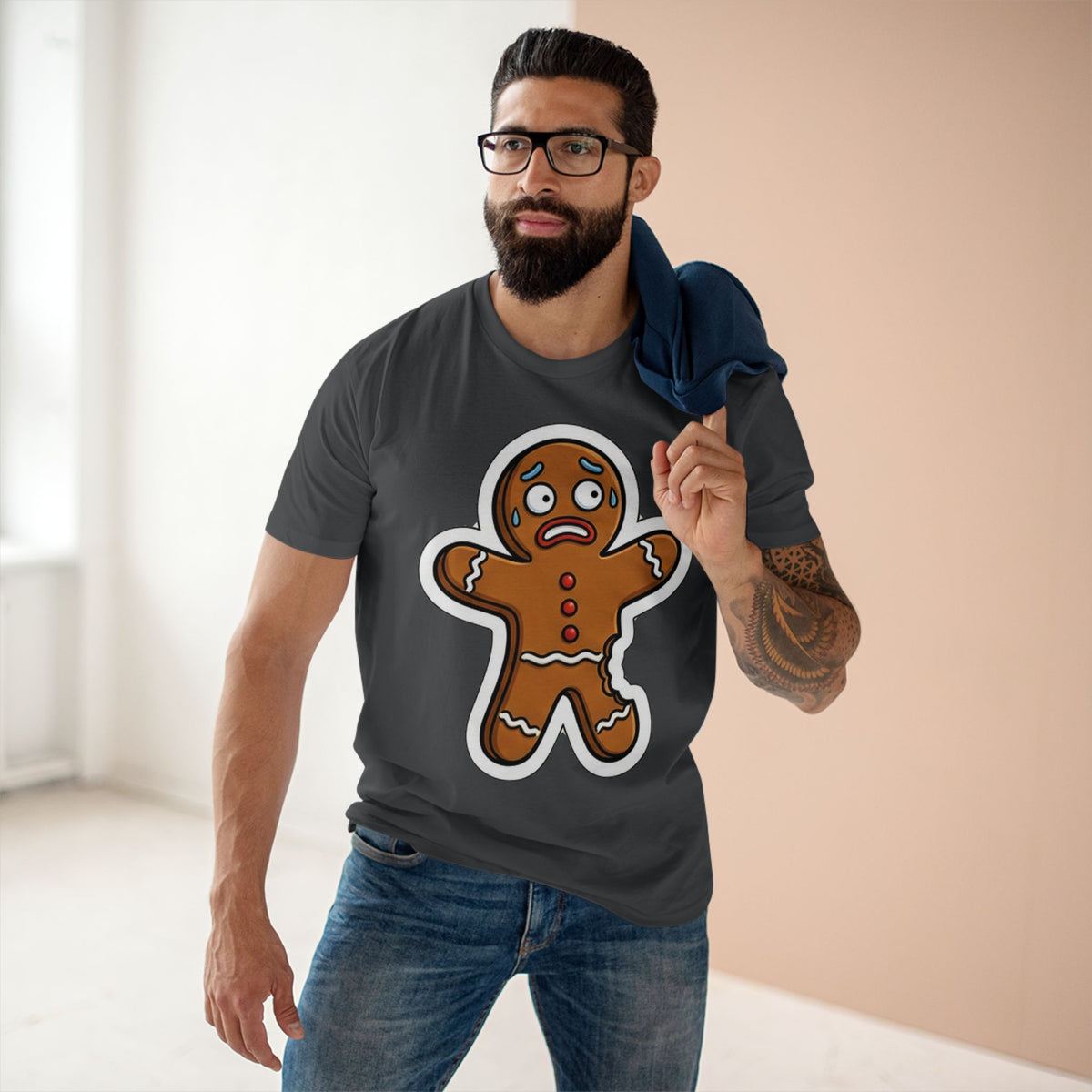 Casual Tee, Ginger Bite Man (All Colors)