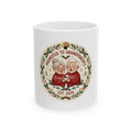Ceramic Mug, Promoted to Grandparents (White)