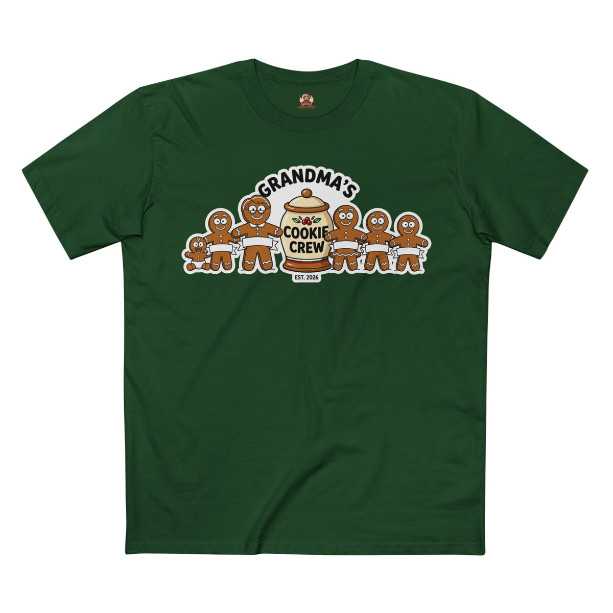 Casual Tee, Grandma’s Cookie Crew (All Colors)(Custom)