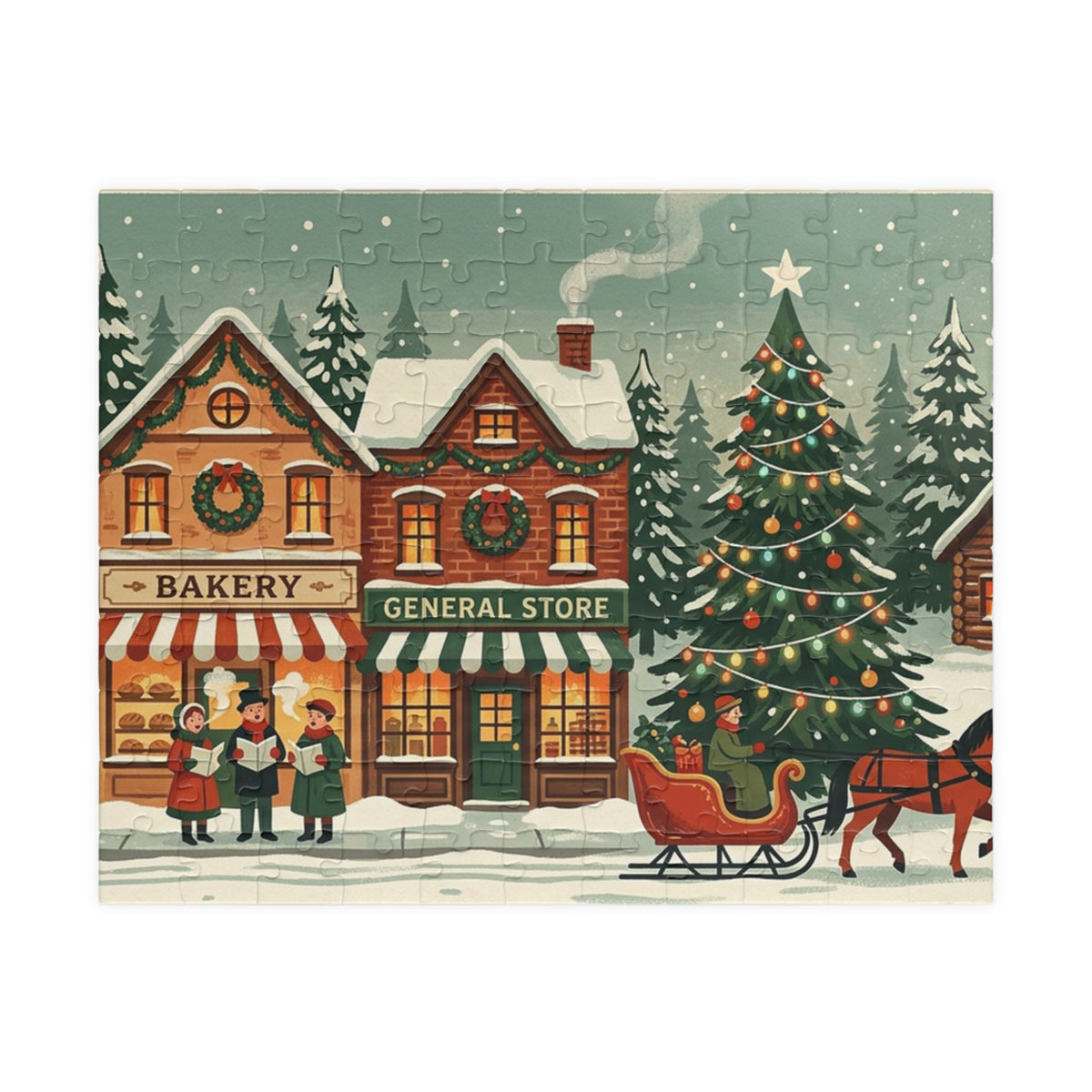 Festive Puzzle, Midtown (110, 252, 520, 1014p)