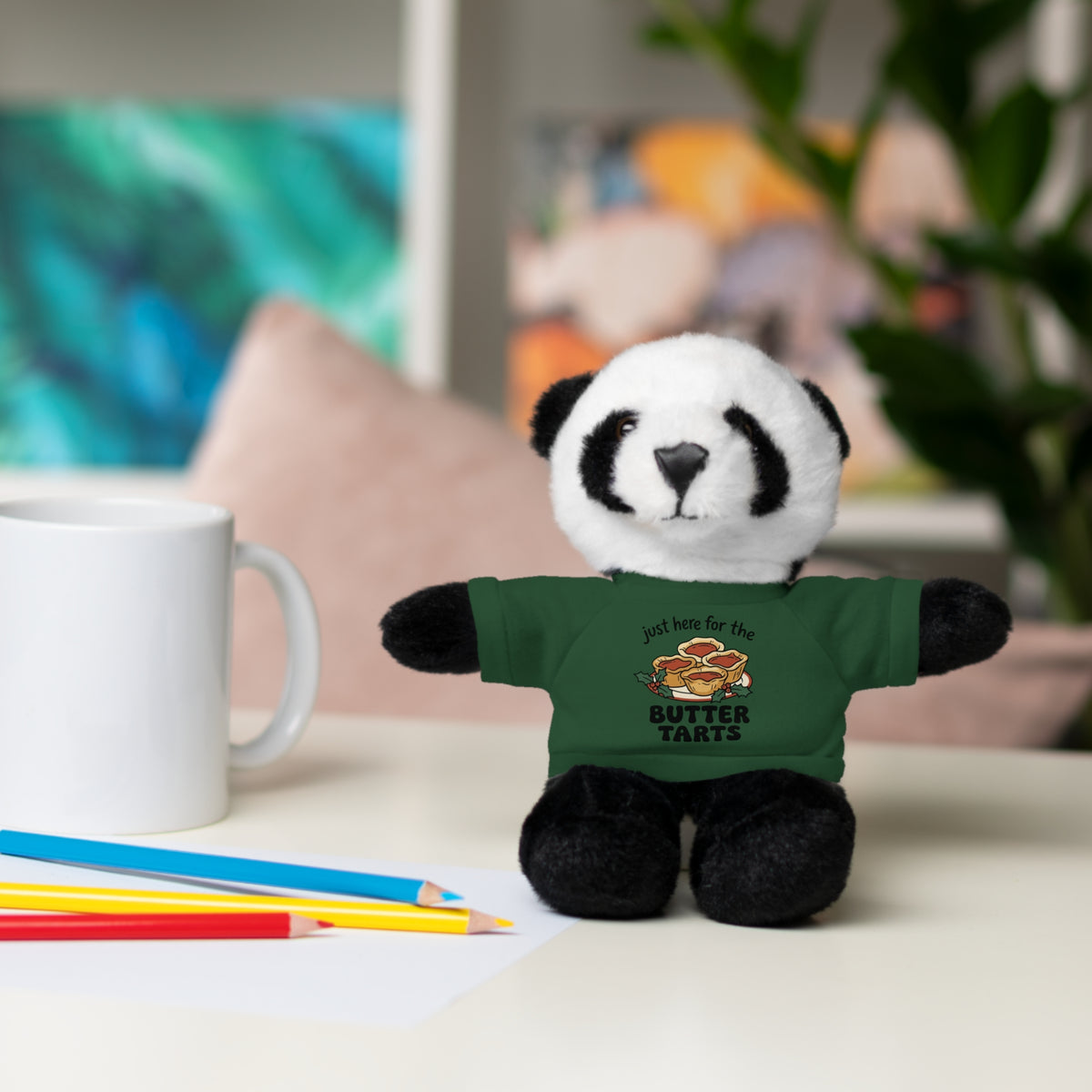 8” Varied Stuffed Animals, Butter Tarts (Custom)