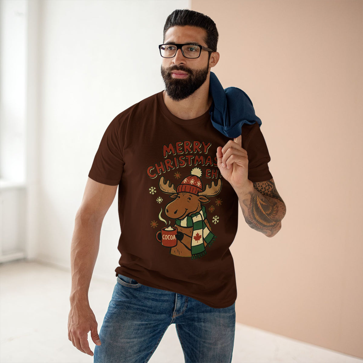 Casual Tee, Merry Christmas Eh? (All Colors)
