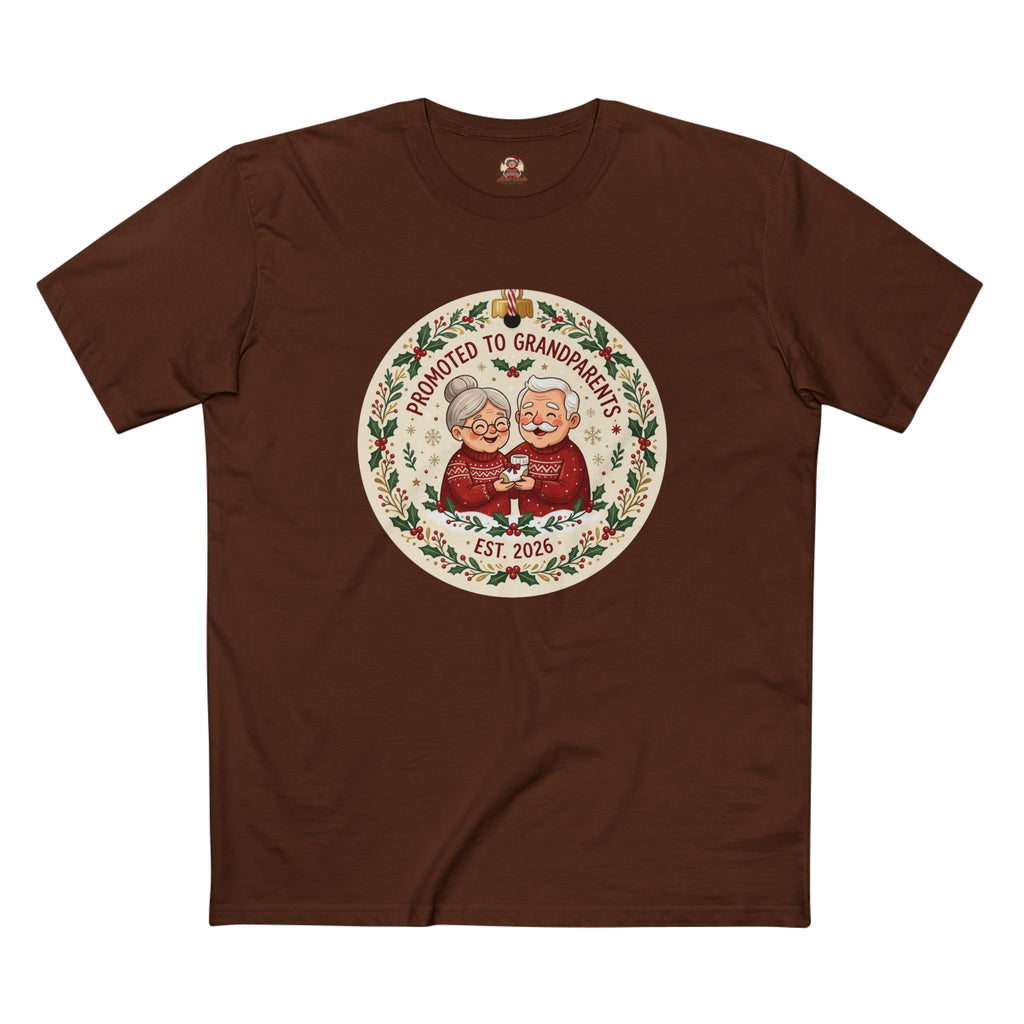 Casual Tee, Promoted to Grandparents (All Colors)(Custom)